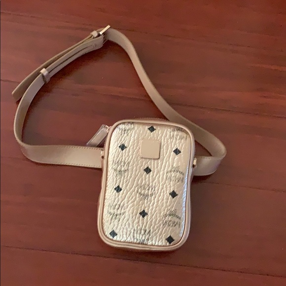 MCM Handbags - MCM Belted Fanny Bag Never Use Rose Gold